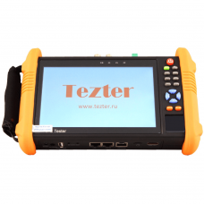 Tezter TIP-HOL-MT-7 многофункциональный тестер для аналоговых и сетевых систем видеонаблюдения
