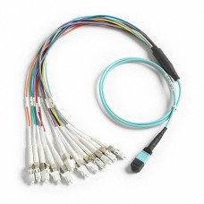 Fluke Networks BKC-MPO-ULC, отводящий шнур - разветвитель 1 м для разъема MM MPO Unpinned LC